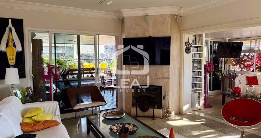 Apartamento à venda, 300 m², 4 suítes, 4 vagas, piscina e churrasqueira privativas por r$3.000.000,