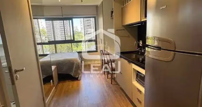 Studio mobiliado para venda e locação, 21m², moema, 1 dormitório, r$ 570.000,00 - são paulo, sp