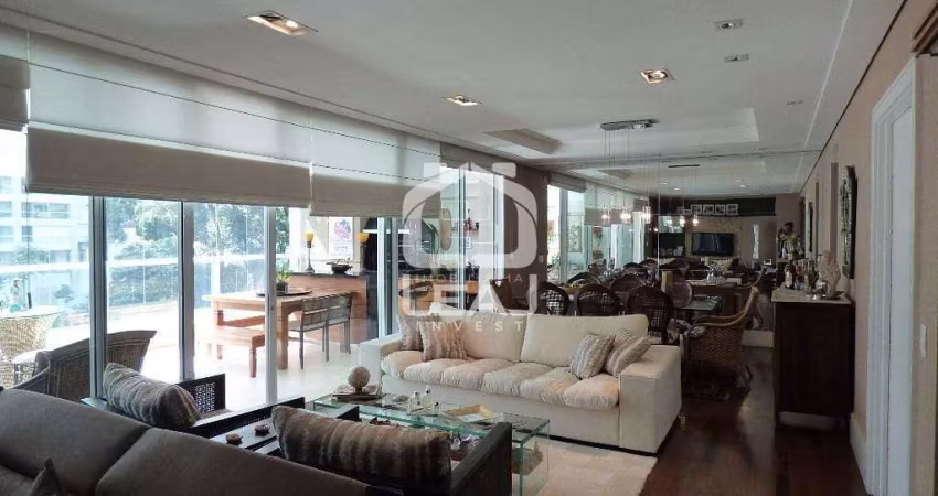 Apartamento com 3 dormitórios à venda, 220 m² por R$ 2.900.000 - Campo Belo - São Paulo/SP - Campo