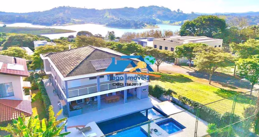 Casa a venda em condomínio em piracaia com acesso a represa