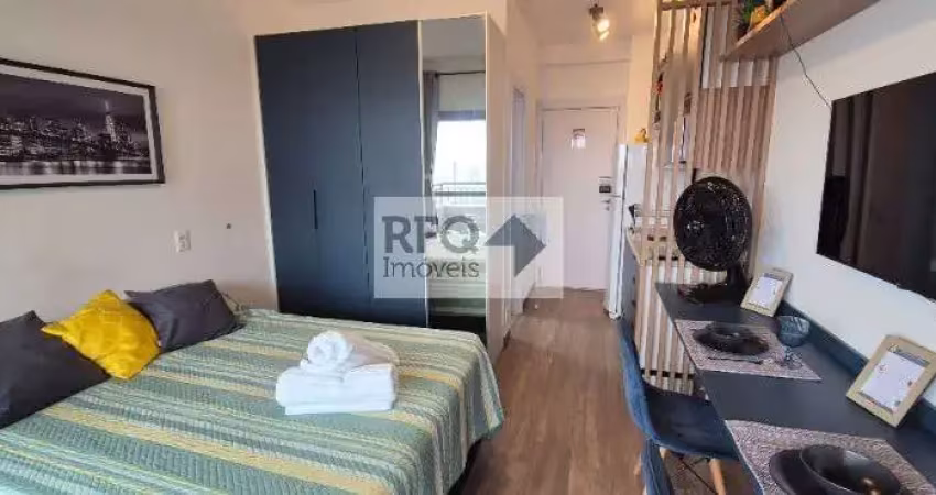 Excelente studio - mobiliado, no miolo da chácara klabin - ao lado do metrô!! com ar condicionado!!