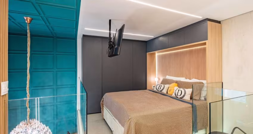 Duplex para venda com 1 quarto, sendo 1 suíte, 42m²
