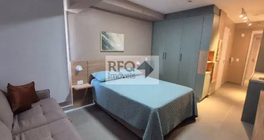 Excelente studio - mobiliado, no miolo da chácara klabin - ao lado do metrô!! com ar condicionado!!