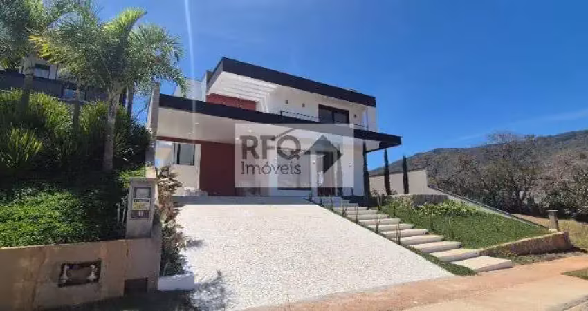 Casa de luxo em condomínio para locação em atibaia-sp : 5 quartos, 5 suítes, 3 salas, 7 banheiros, 4 vagas e 480m².