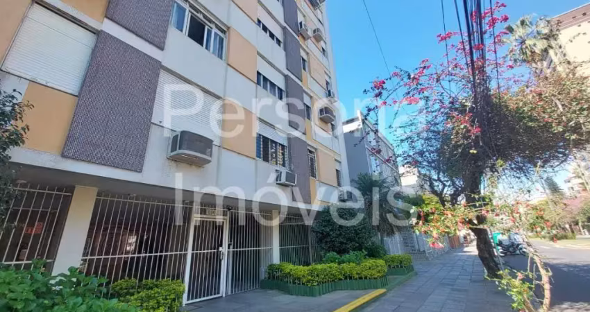 Apartamento térreo, lateral, com 02 dormitórios - menino deus – porto alegre - rs