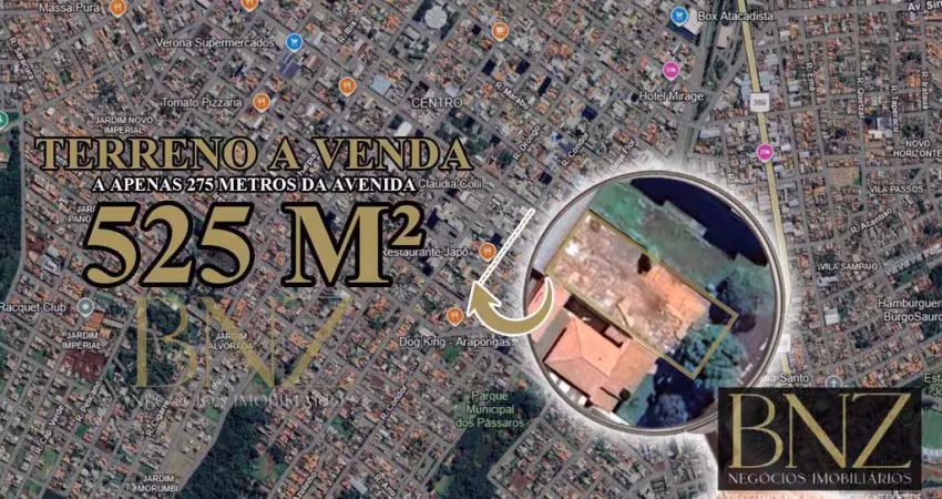 Terreno comercial à venda no Centro, Arapongas 