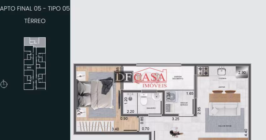 Apartamento em Vila Granada