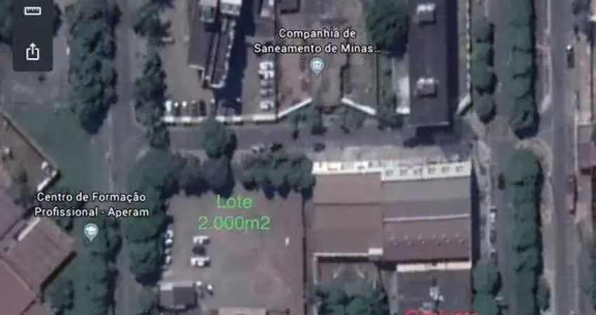 Lote de area total aprox. 2000 m2 no centro de acesita - timóteo - cod 913