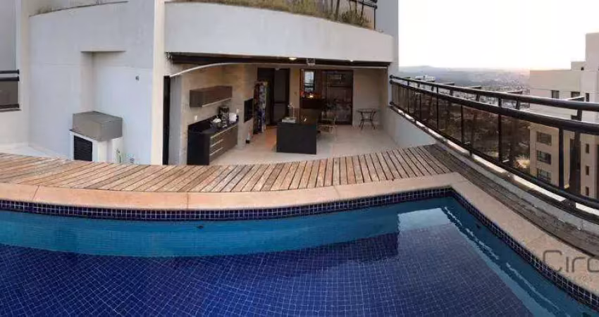 Cobertura com 4 suítes à venda, 443 m² por r$ 2.000.000 - jardim irajá - ribeirão preto/sp