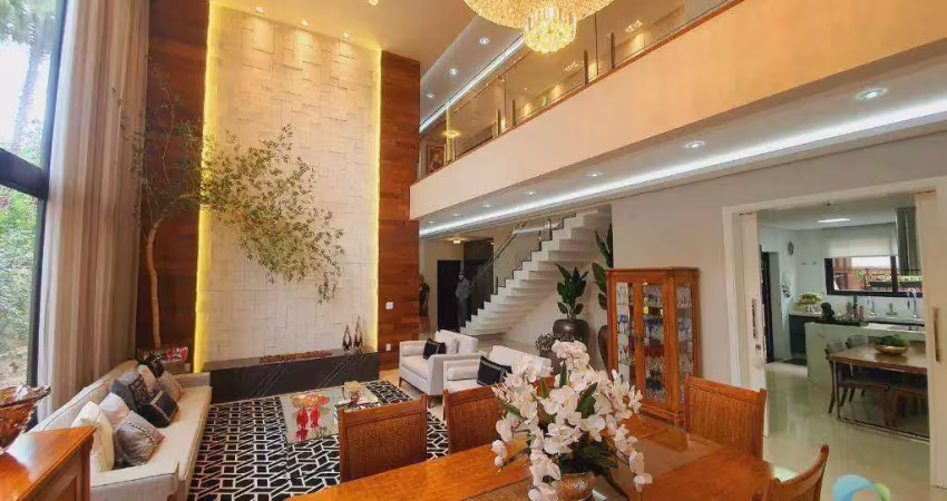 Casa com 4 dormitórios/suítes à venda, 550 m² - condomínio ipê amarelo - ribeirão preto/sp