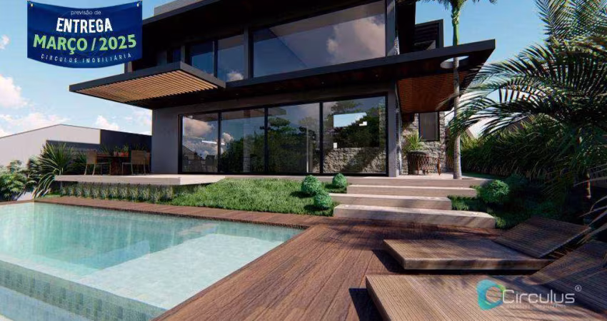 Casa com 4 dormitórios/Suítes à venda, 347 m² por R$ 3.500.000 - Alphaville - Ribeirão Preto/SP