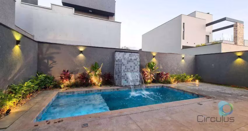 Casa com 3 dormitórios/suítes à venda, 199 m² por r$ 1.500.000 - vivendas da mata - portal aroeira - ribeirão preto/sp