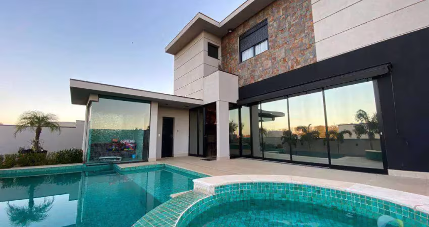Casa com 4 dormitórios/suítes à venda, 405 m² por r$ 4.350.000 - alphaville - ribeirão preto/sp