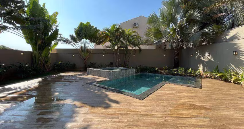 Casa com 4 dormitórios à venda, 420 m² por r$ 3.700.000,00 - condomínio arara verde - ribeirão preto/sp