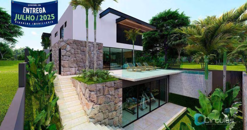 Casa com 4 dormitórios/Suítes à venda, 346 m²  - Alphaville - Ribeirão Preto/SP