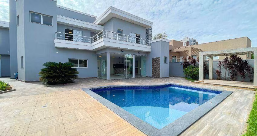 Casa com 5 dormitórios à venda, 439 m² por R$ 3.800.000,00 - Condomínio Torino - Ribeirão Preto/SP