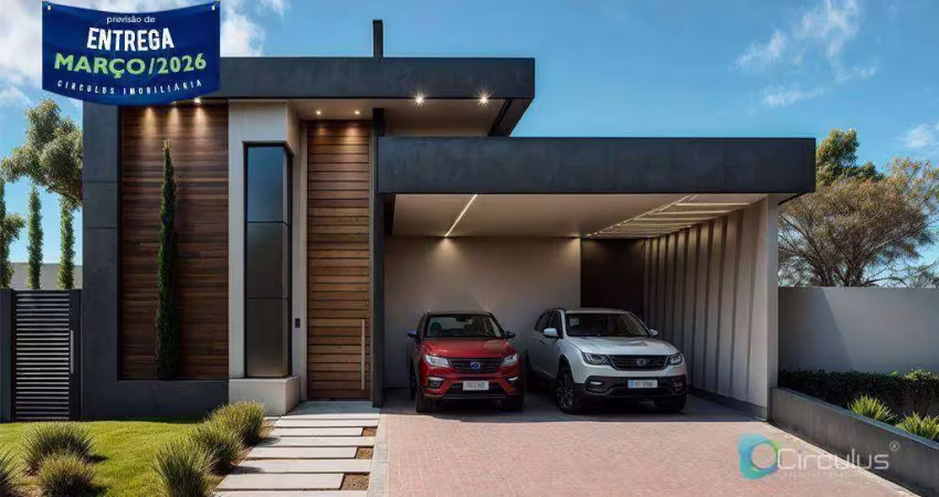 Casa com 3 dormitórios/suítes à venda, 170 m² por r$ 1.300.000 - condomínio residencial portal da mata - ribeirão preto/sp