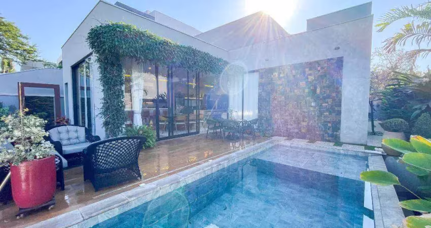 Casa com 3 dormitórios à venda, 245 m² por r$ 2.650.000,00 - alphaville - ribeirão preto/sp