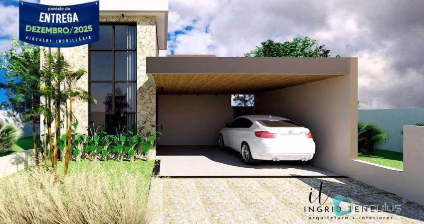 Casa com 3 dormitórios à venda, 156 m² - quinta da mata ii