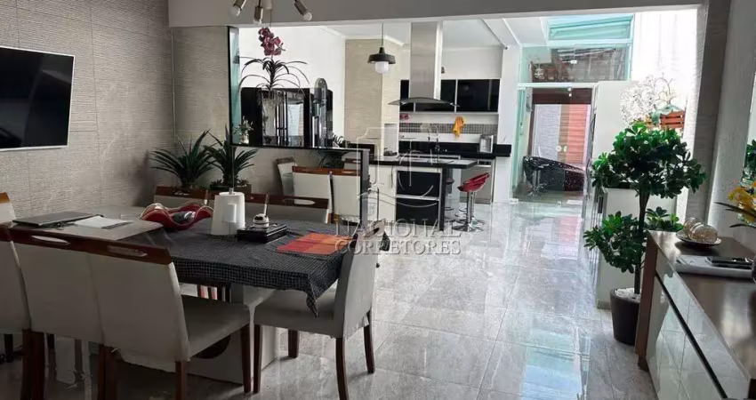 Sobrado à venda, 5 quartos, 5 suítes, 6 vagas, Jardim - Santo André/SP