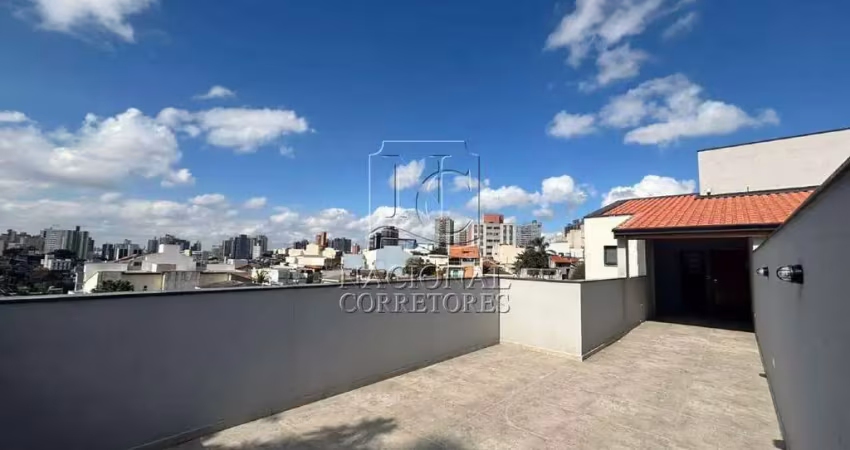 Cobertura com 2 dormitórios à venda, 110 m² - vila alice - santo andré/sp
