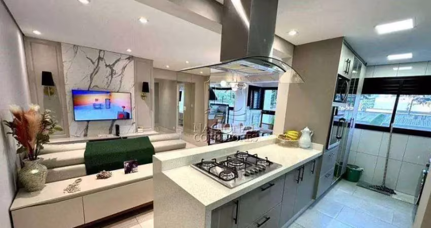 Apartamento à venda, 3 quartos, 1 suíte, 2 vagas, jardim - santo andré/sp