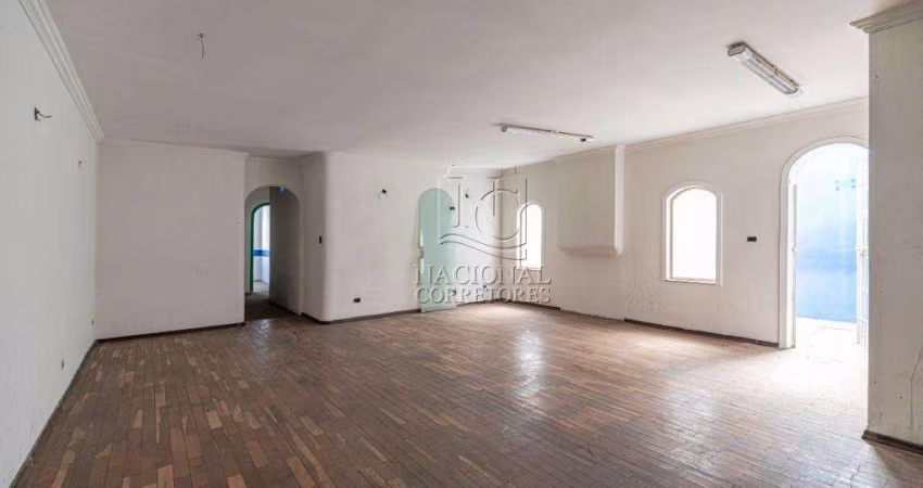 Casa para alugar, 281 m²- Jardim - Santo André/SP