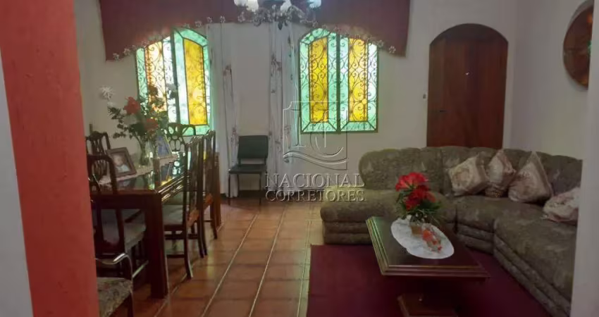Casa com 3 dormitórios à venda, 258 m² - campestre - santo andré/sp