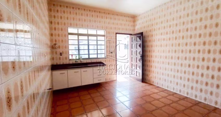 Casa com 2 dormitórios para alugar, 100 m² - Vila Camilópolis - Santo André/SP