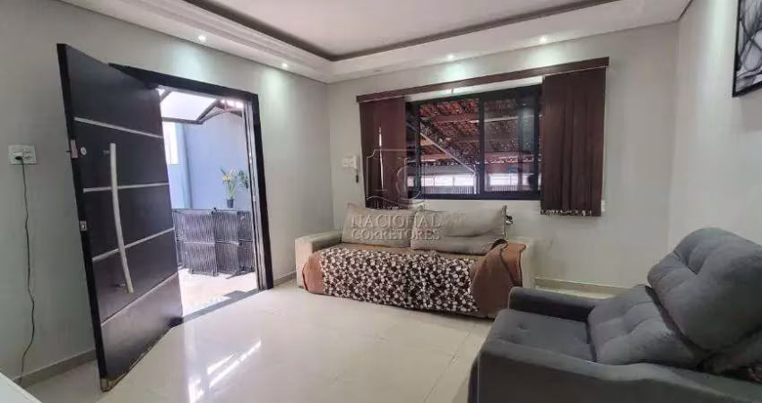 Casa com 3 dormitórios à venda, 280 m² por r$ 850.000,00 - jardim santo antônio - santo andré/sp