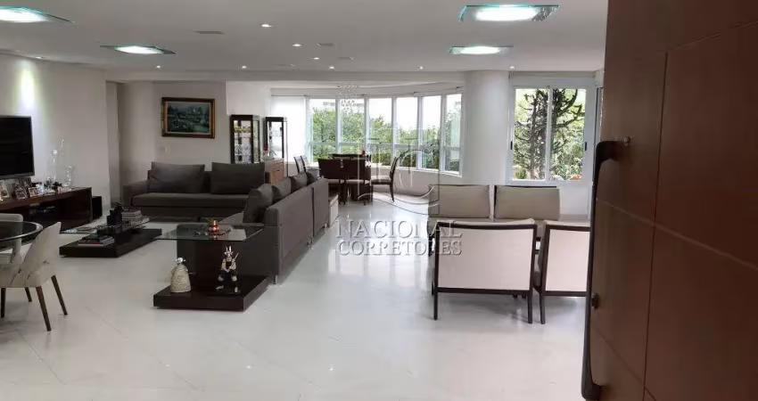 Apartamento com 3 dormitórios à venda, 385 m² por r$ 3.800.000,00 - jardim - santo andré/sp