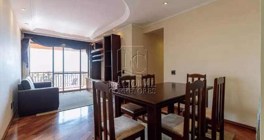 Apartamento com 3 dormitórios para alugar, 100 m² por r$ 5.970,00/mês - vila bastos - santo andré/sp