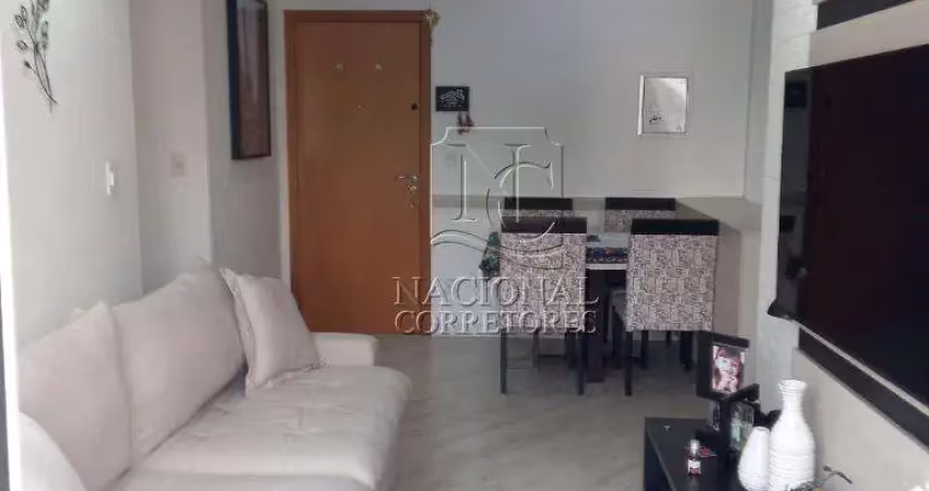 Apartamento com 2 dormitórios à venda, 60 m² - jardim - santo andré/sp