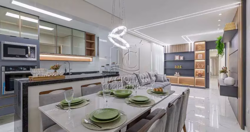 Apartamento com 3 dormitórios à venda, 90 m² por r$ 715.000,00 - vila scarpelli - santo andré/sp