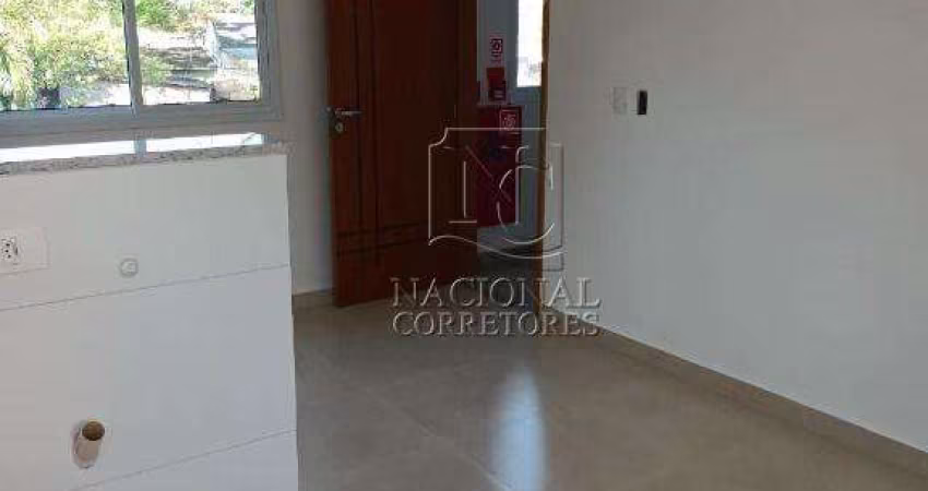 Apartamento com 12dormitórios à venda, 42 m² por R$ 280.000,00 - Jardim Teles de Menezes - Santo André/SP