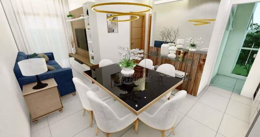 Apartamento à venda, 47 m² - santa maria - santo andré/sp