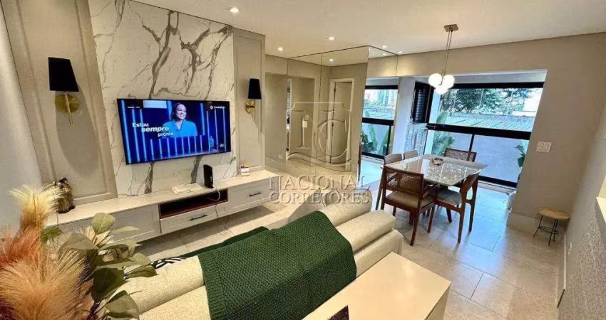 Apartamento com 3 dormitórios à venda, 82 m² por r$ 849.000,00 - jardim - santo andré/sp