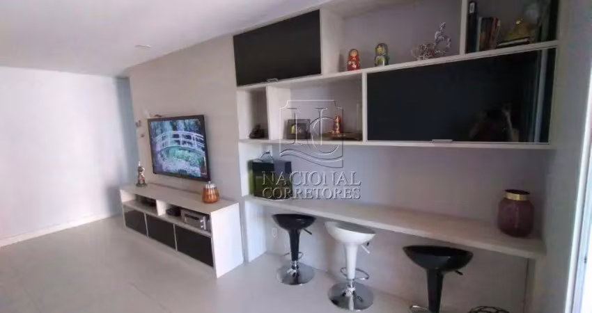 Apartamento com 3 dormitórios à venda, 86 m² por r$ 743.000,00 - vila valparaíso - santo andré/sp