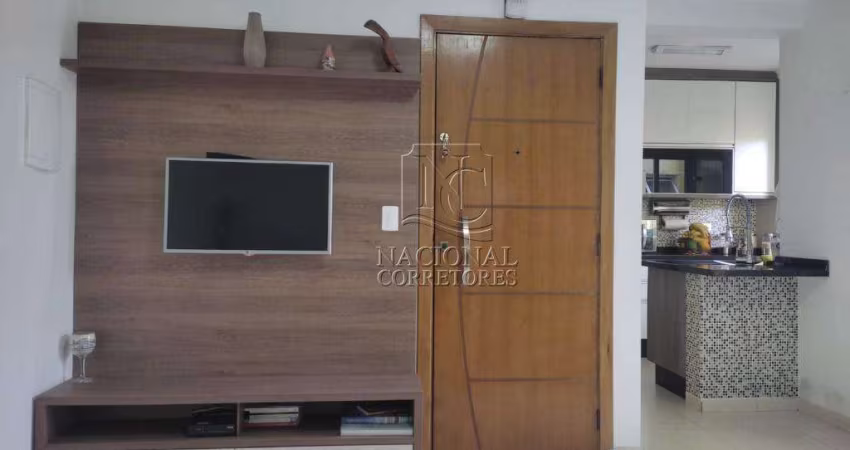 Apartamento com 2 dormitórios à venda, 60 m² por R$ 385.000,00 - Vila Homero Thon - Santo André/SP