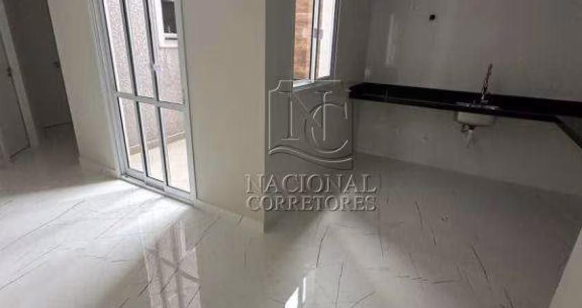 Apartamento com 2 dormitórios à venda, 60 m² por R$ 424.000,00 - Vila Linda - Santo André/SP