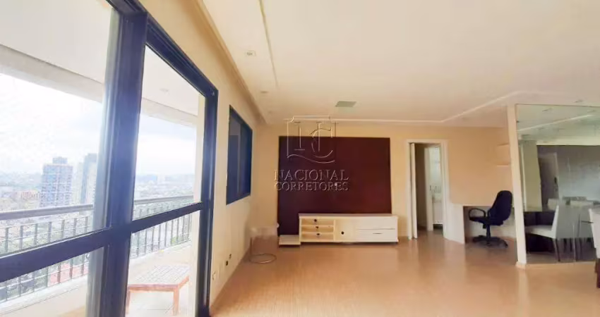 Apartamento com 3 dormitórios à venda, 114 m² - jardim - santo andré/sp