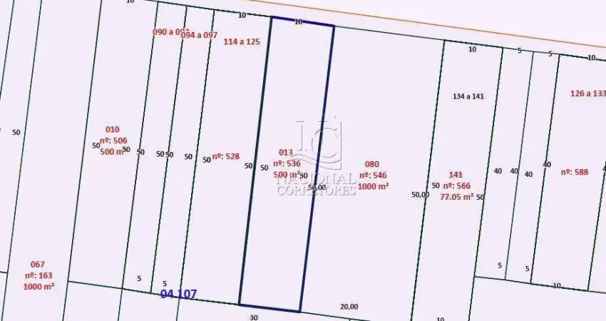 Terreno à venda, 500 m² por r$ 1.500.000,00 - parque das nações - santo andré/sp
