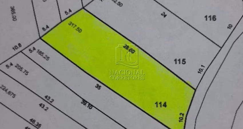 Terreno à venda, 300 m² por R$ 380.000,00 - Parque João Ramalho - Santo André/SP
