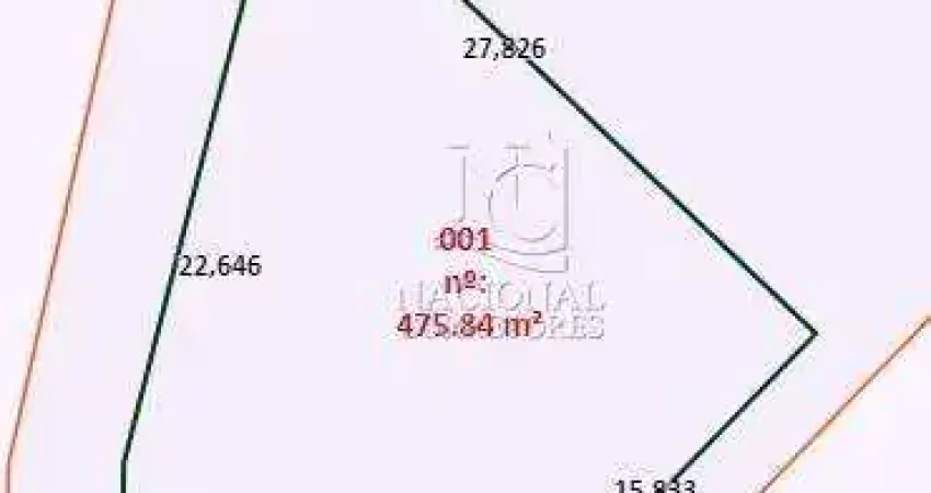 Terreno à venda, 475 m² por r$ 1.425.000,00 - jardim jamaica - santo andré/sp