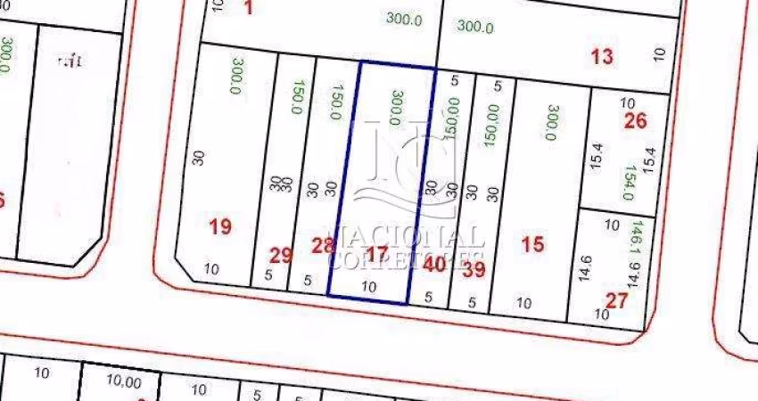Terreno à venda, 300 m² por R$ 1.100.000,00 - Parque das Nações - Santo André/SP