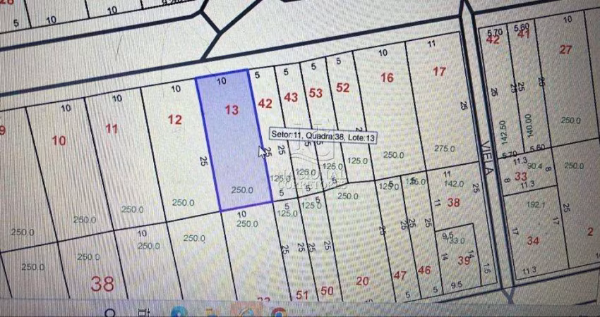 Terreno à venda, 250 m² por R$ 525.000,00 - Jardim do Estádio - Santo André/SP