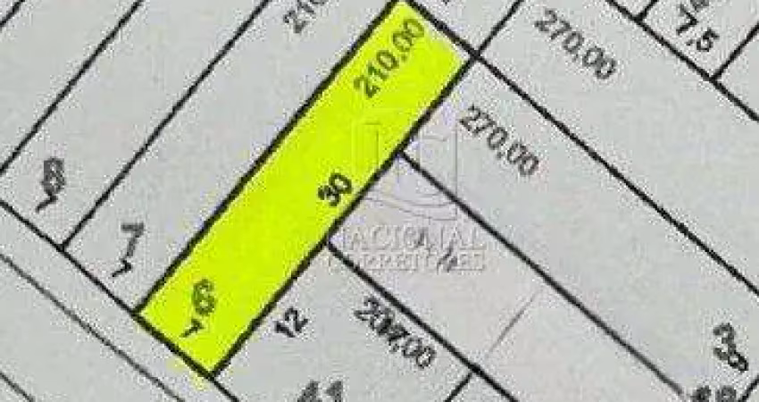 Terreno à venda, 210 m² por r$ 600.000,00 - vila metalúrgica - santo andré/sp