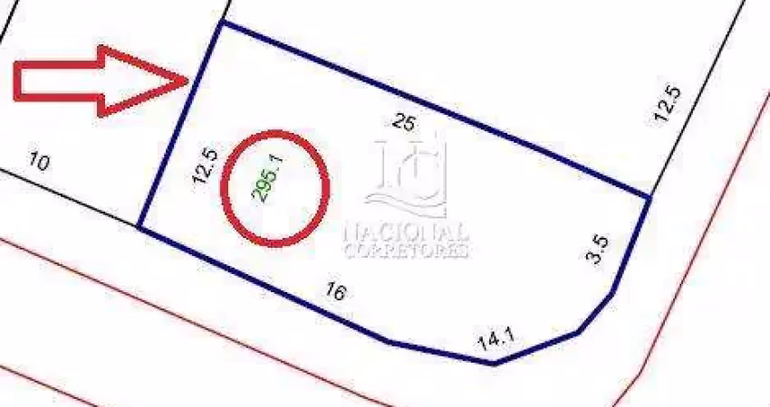 Terreno de esquina à venda no bairro bangu – 295m² com ótima localização