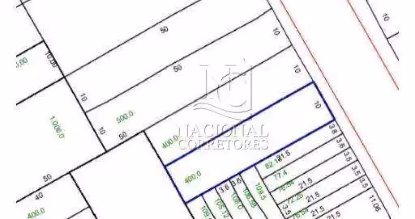 Terreno à venda, 400 m² por r$ 1.200.000,00 - campestre - santo andré/sp