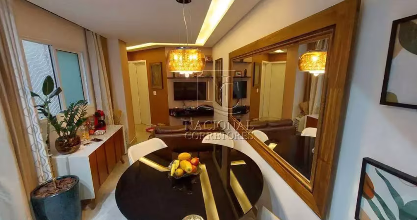 Cobertura sem condomínio com 3 dormitórios à venda, 93 m² - campestre - santo andré/sp